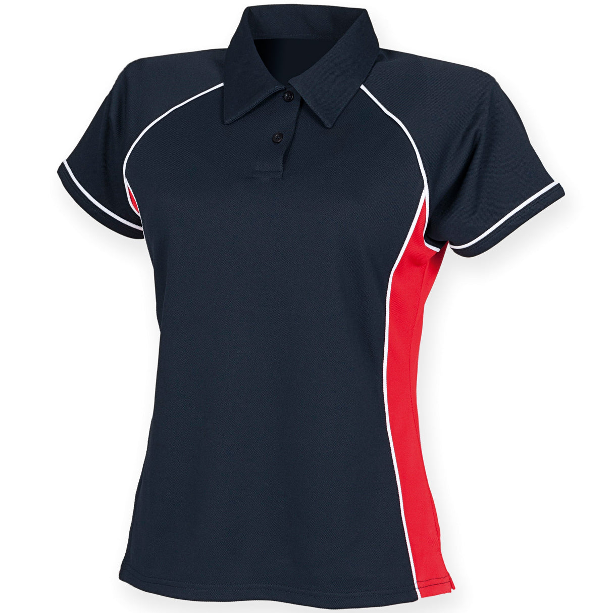 Finden & Hales Women's Piped Performance Polo