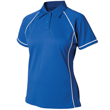 Finden & Hales Women's Piped Performance Polo