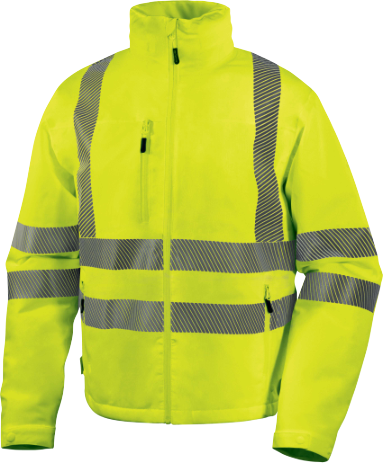 Delta Plus FLENHV Waterproof Winter Jacket – Insulated, Hi-Vis & Breathable