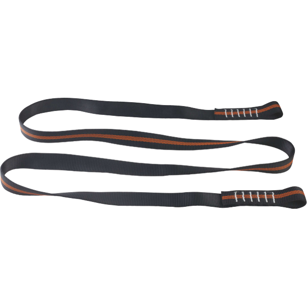 Delta Plus LO030100 Webbing Lanyard – 1m Polyester Safety Lanyard with Sewn Loops