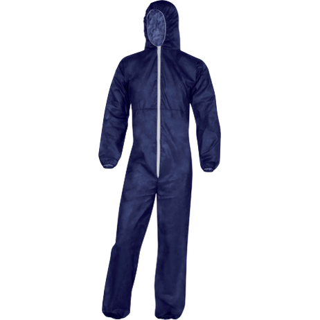 Delta Plus PO109 Protective Coveralls – Elastic Cuffs & Hood