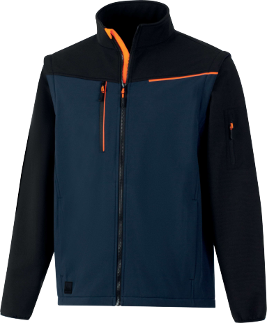 Delta Plus SOCCIA – 2-in-1 Water-Repellent Softshell Jacket