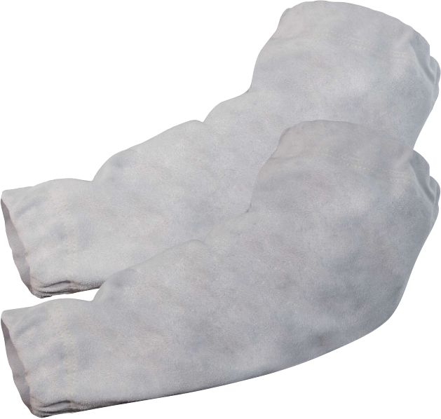 Delta Plus SUMMAN Heavy-Duty Leather Welding Sleeves – Heat & Spark Protection