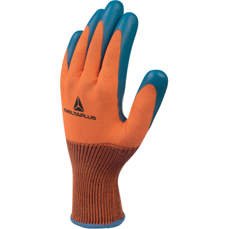 Delta Plus VE733 – Eco-Friendly Latex-Coated Grip Gloves for Precision Work