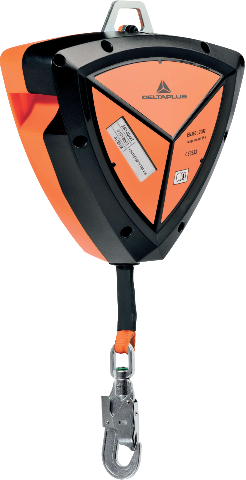 Delta Plus PROTECTOR TETRA AN14008T Self-Retractable Fall Arrester with Visual Safety Indicator 8M