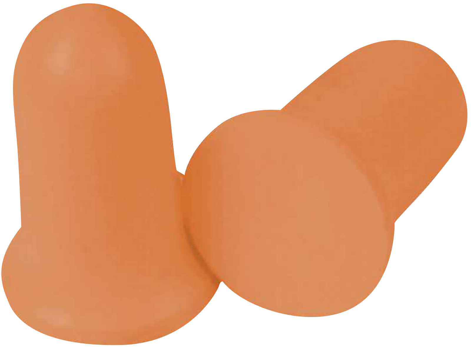 Delta Plus CONICPLUS200 High-Visibility Disposable Earplugs