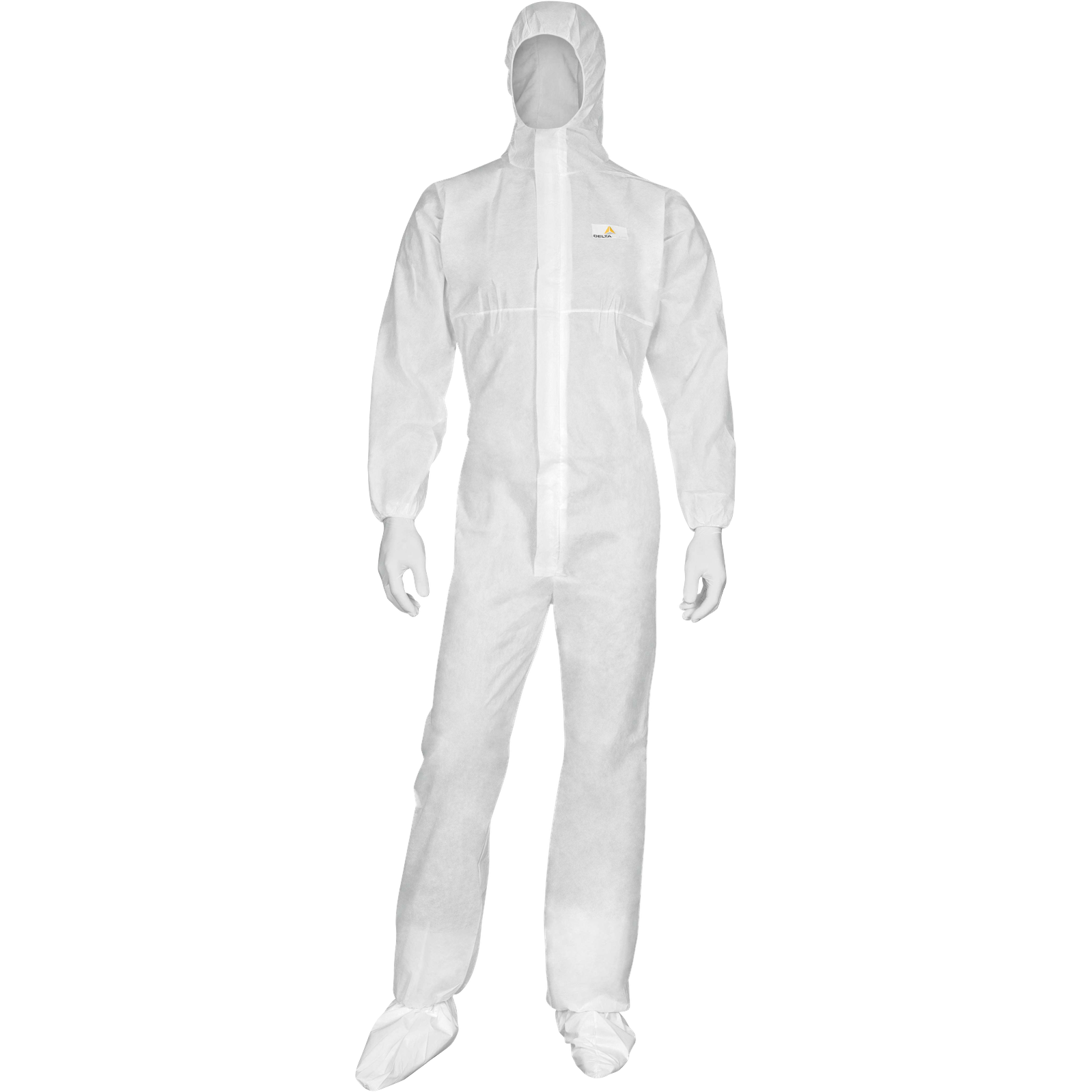 Delta Plus DT215 Disposable Chemical Protection Coveralls – Type 5, Breathable & Particle-Resistant