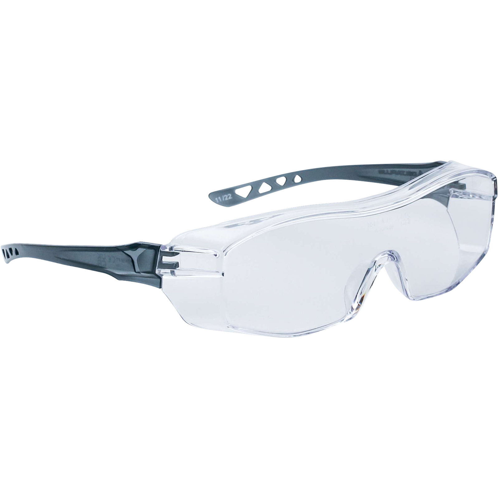 Delta Plus HEKLA2 Clear-Lens Overspecs – Anti-Scratch & UV Protection Safety Glasses