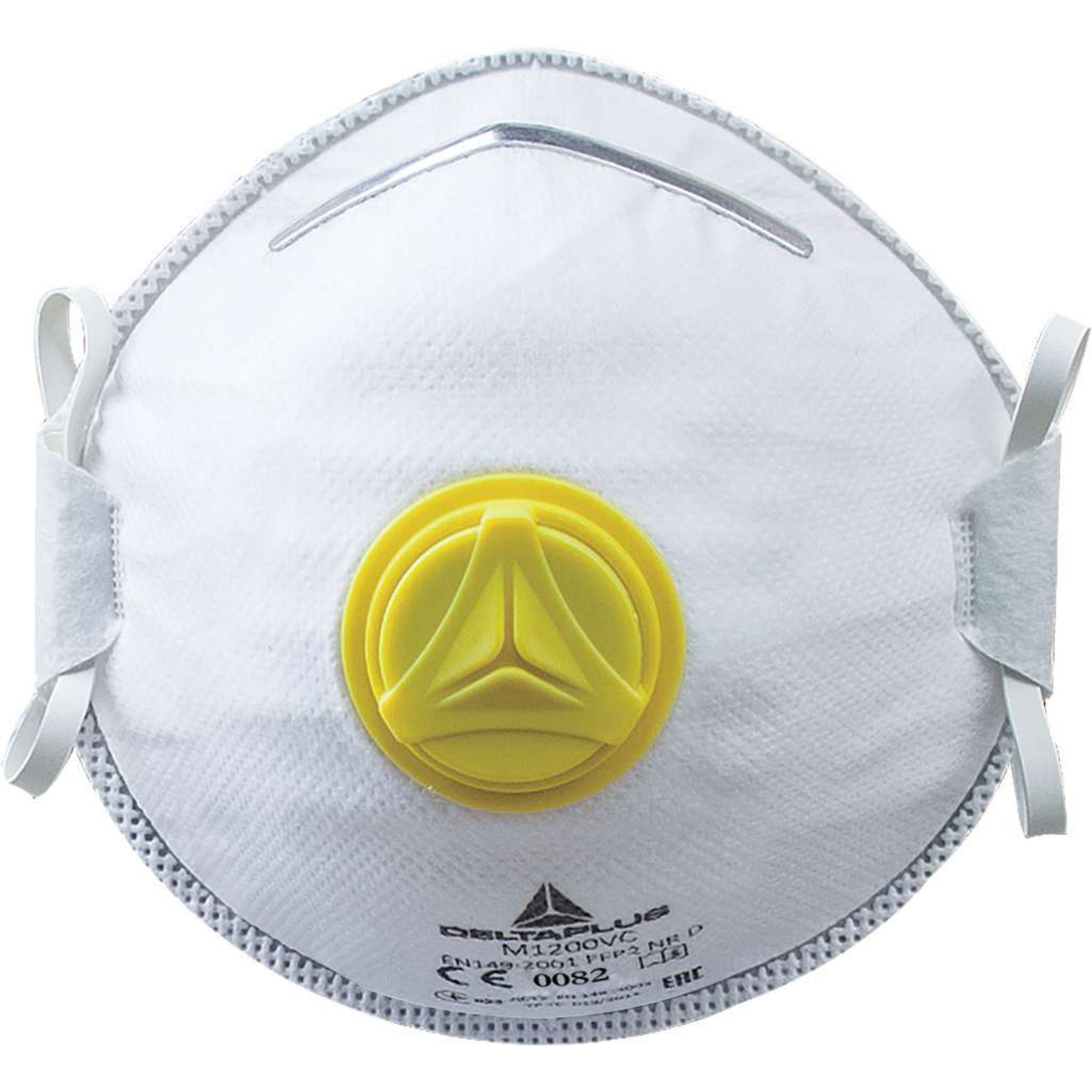 Delta Plus M1200V P2 Disposable Respiratory Mask with Valve – Box of 10