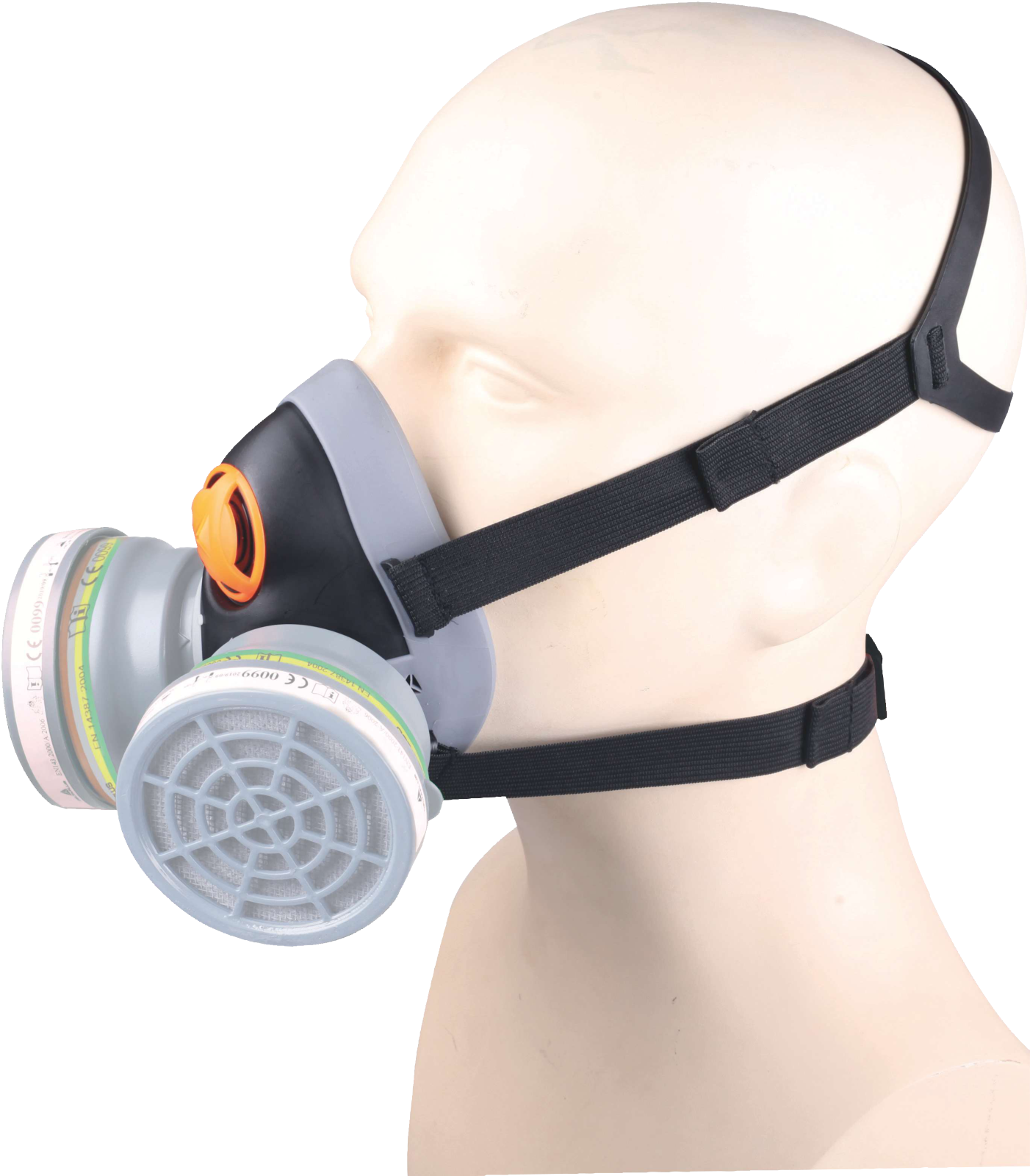 Delta Plus M6400E JUPITER – Reusable Half-Mask with Dual Filters for Chemical & Particulate Protection
