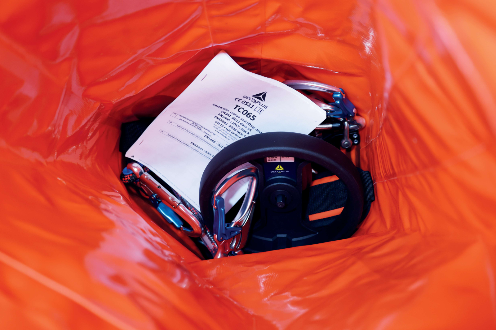 Delta Plus RESCUEHUB TC065 – Lightweight Rescue & Evacuation System with Magnetic Brake