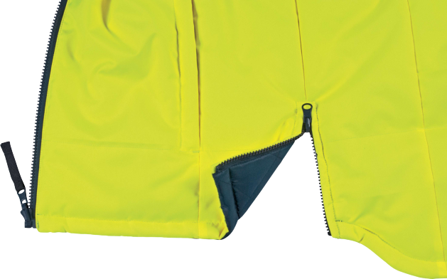 Delta Plus FIDJI3HV Reversible High-Visibility Bodywarmer