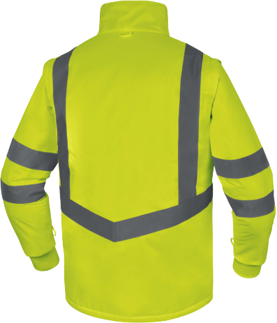Delta Plus OPTIMUM3 5-in-1 Hi-Vis Waterproof Parka