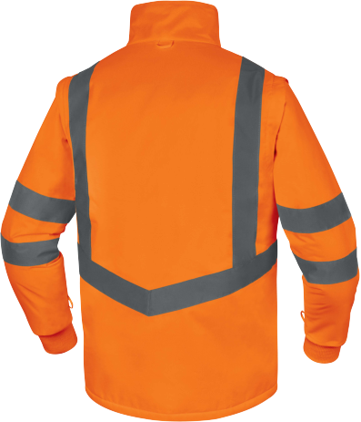 Delta Plus OPTIMUM3 5-in-1 Hi-Vis Waterproof Parka