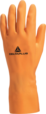 Delta Plus DPVE450 Durable Latex-Coated Flocked Gloves – Forearm Protection