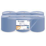 Lucart Professional EASY 300m Centrefeed Blue Rolls