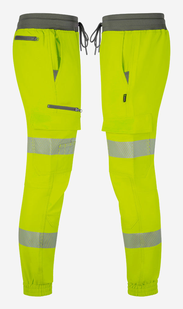 Beeswift Beeswift Mens Hi-Vis Work Joggers