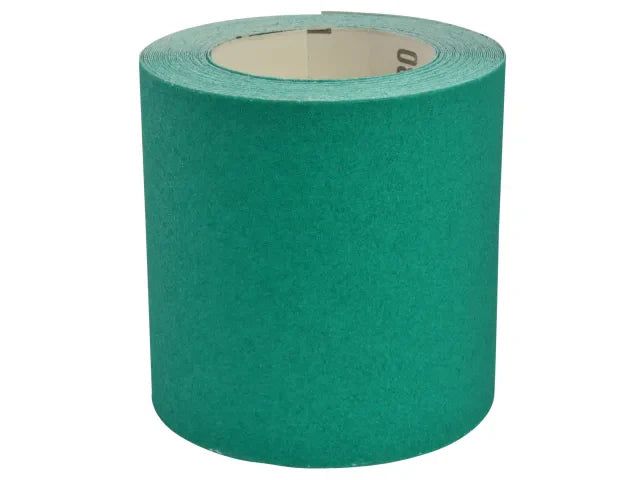 Oakey Liberty Green Sanding Roll 115mm x 10m Medium 80G