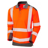 Leo Workwear WRINGCLIFF Leo EcoViz Performance + Dual Colour Polo Shirt