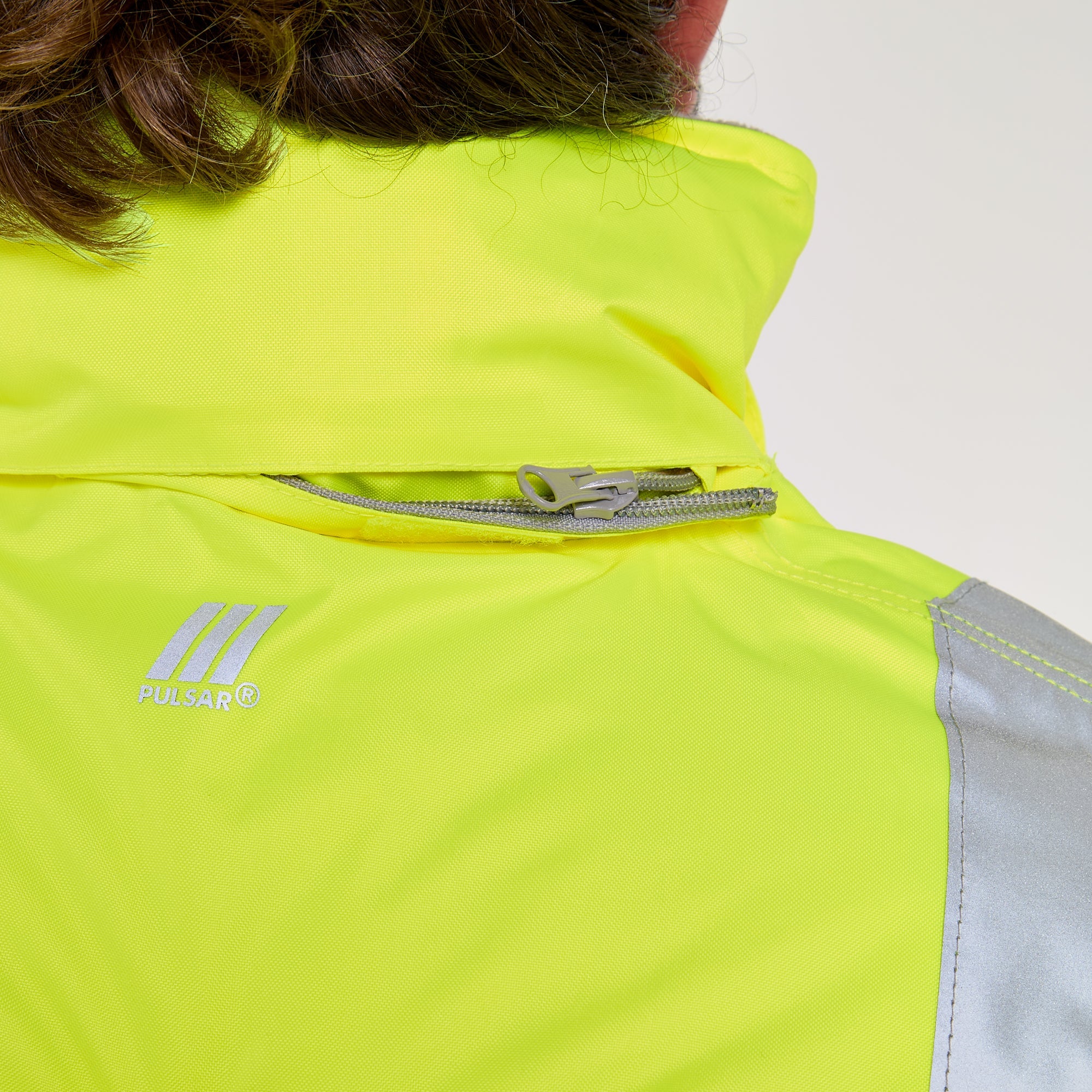 Pulsar Padded Bomber Jacket Yellow - Recycled Content