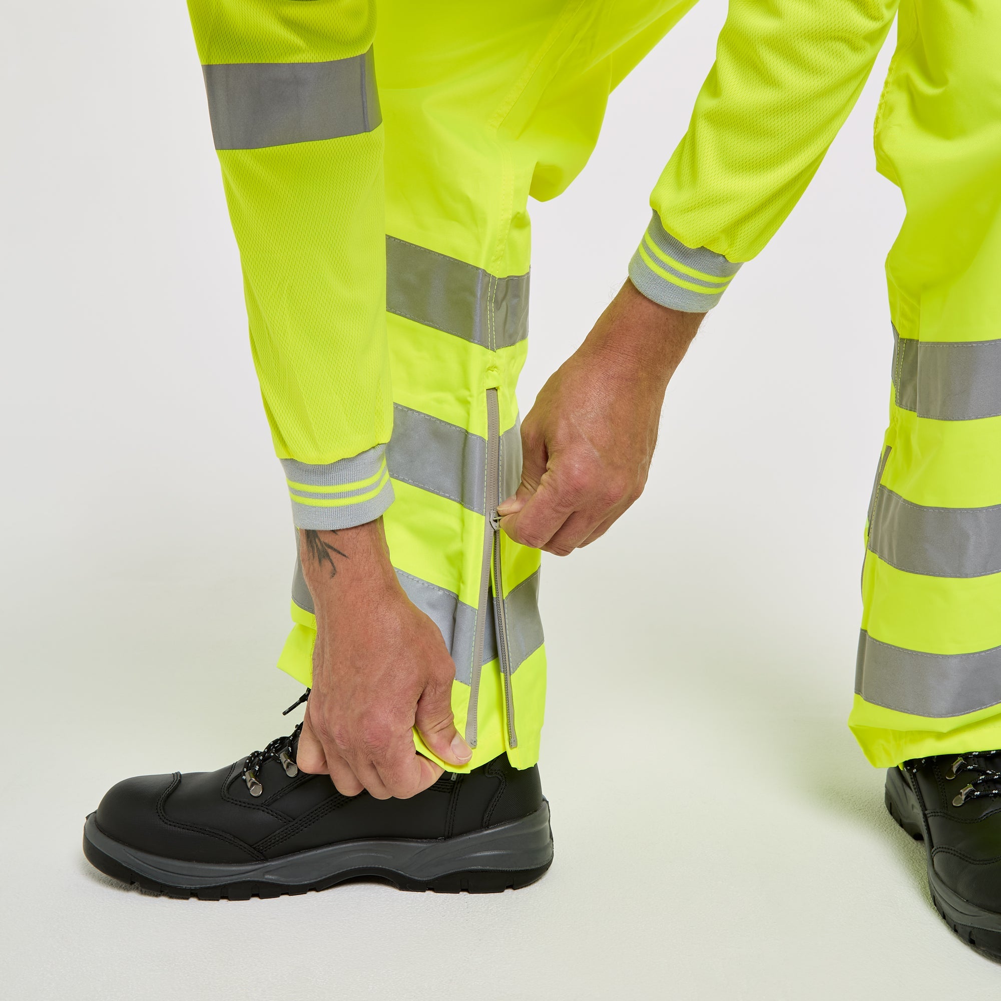 Pulsar Waterproof Overtrousers Yellow - Recycled Content