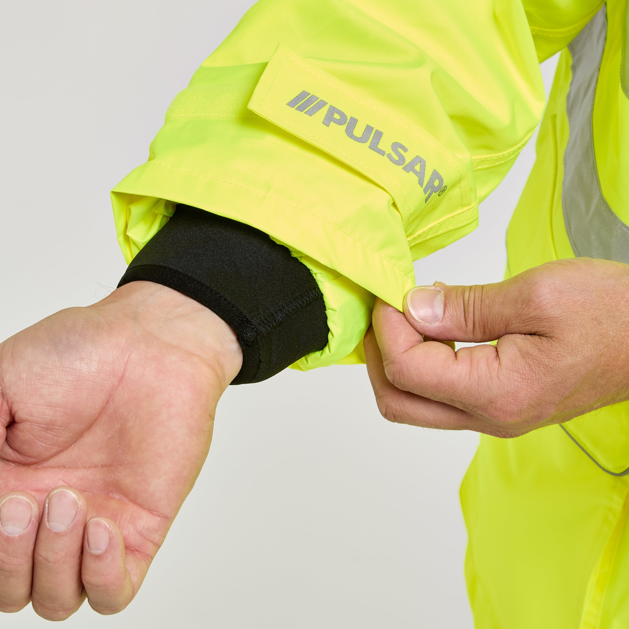 Pulsar Mesh Lined Storm Coat Yellow - Recycled Content