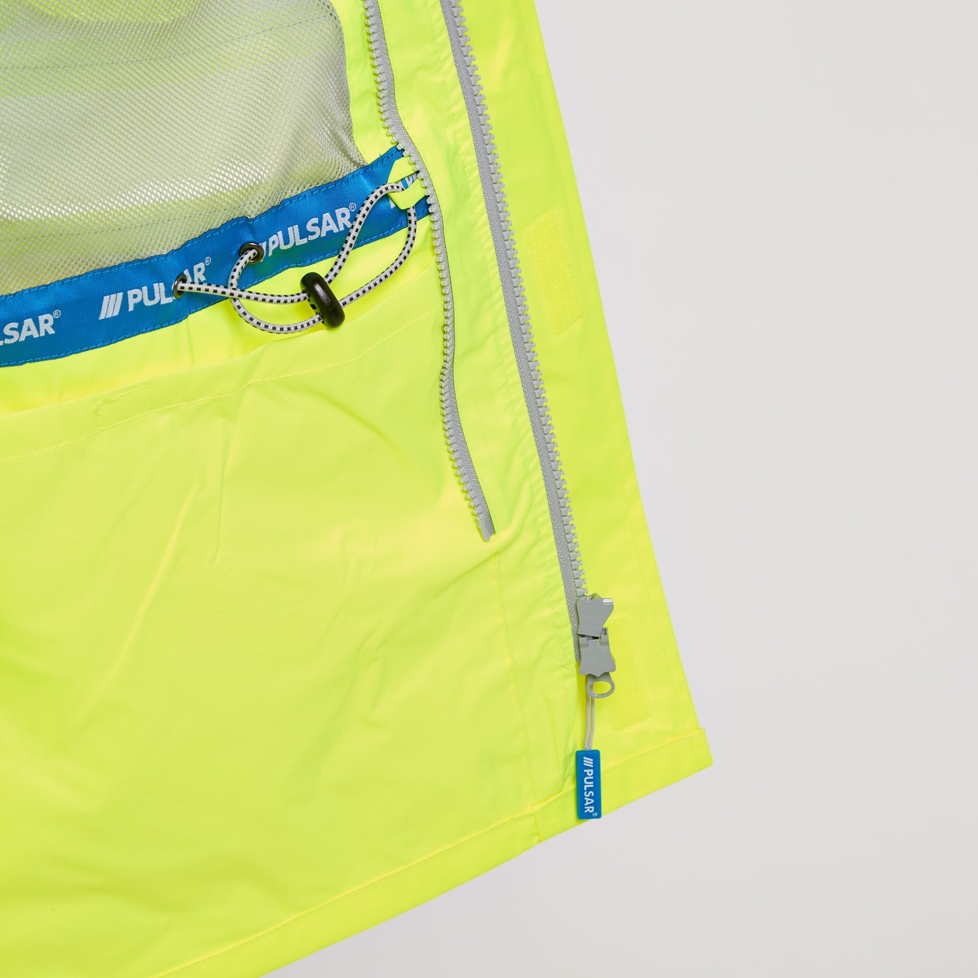 Pulsar Mesh Lined Storm Coat Yellow - Recycled Content