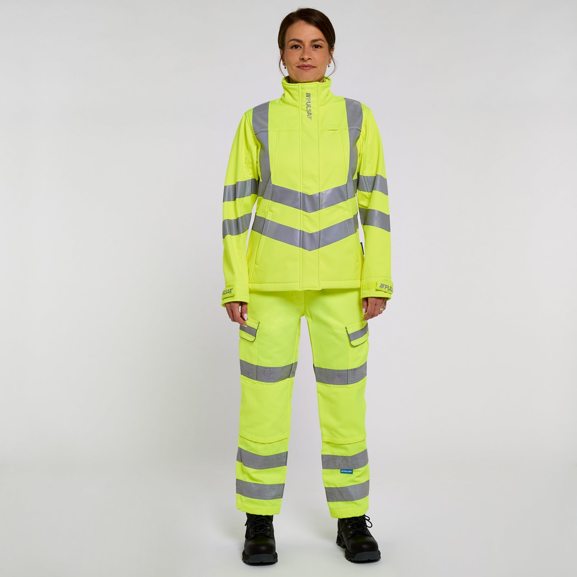 Pulsar Women's Softshell Yellow - Recycled Content