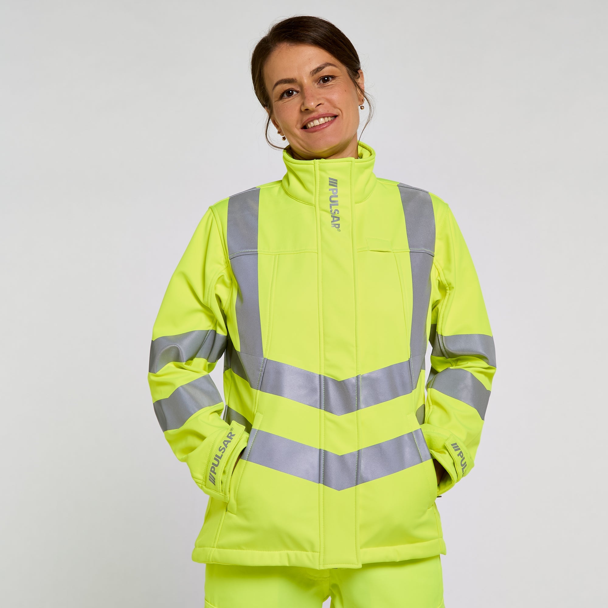Pulsar Women's Softshell Yellow - Recycled Content
