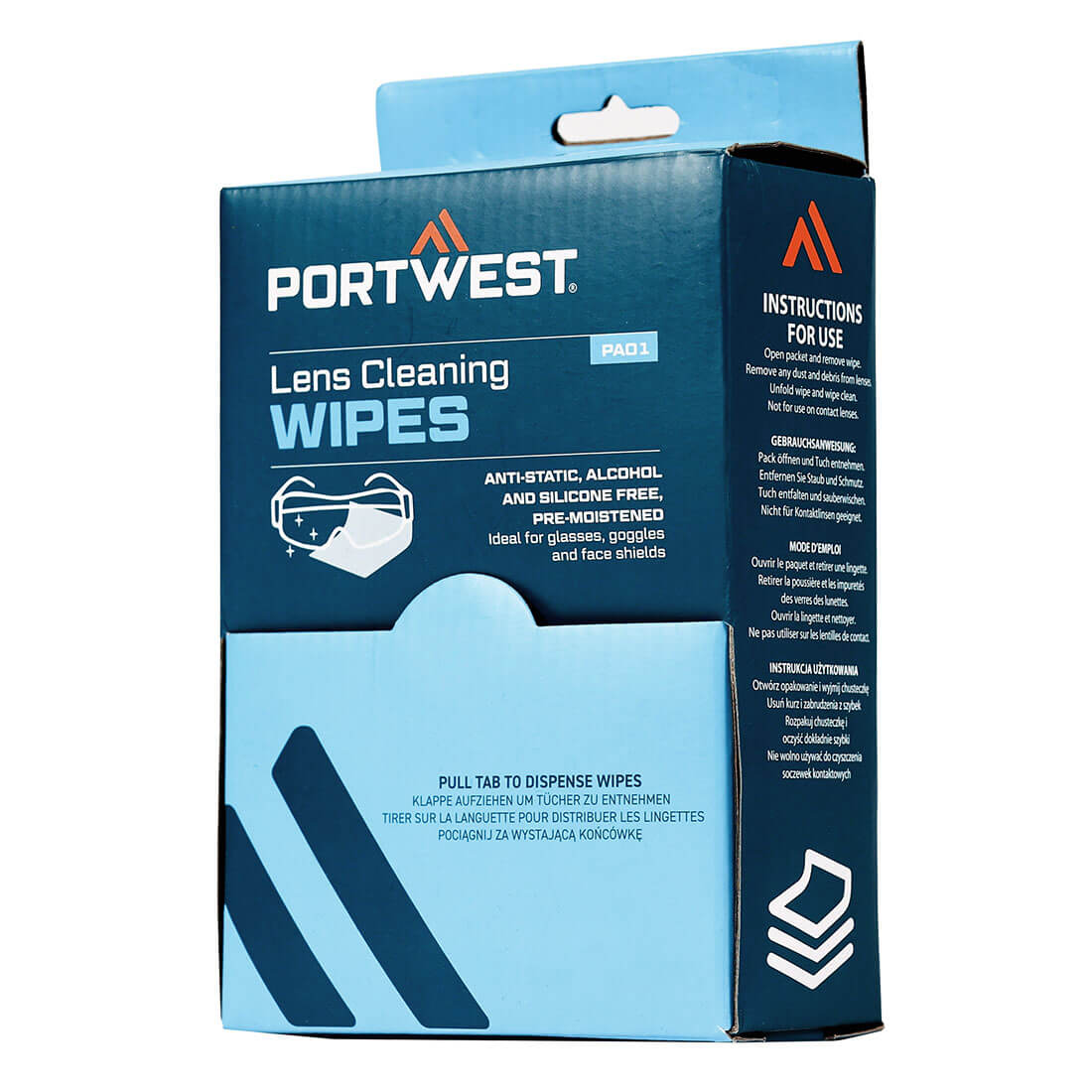 Portwest Lens Cleaning Towelettes
