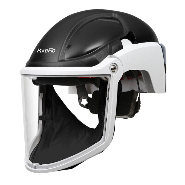 Beeswift Pf3000 Bump Cap (Black) Papr Clear Visor P3