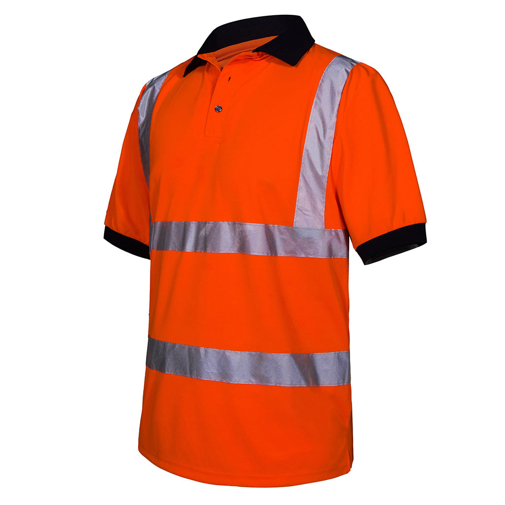 Future Garments Aqua Hi Vis Poloshirt En Iso 20471