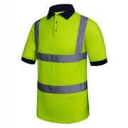 Future Garments Aqua Hi Vis Poloshirt En Iso 20471