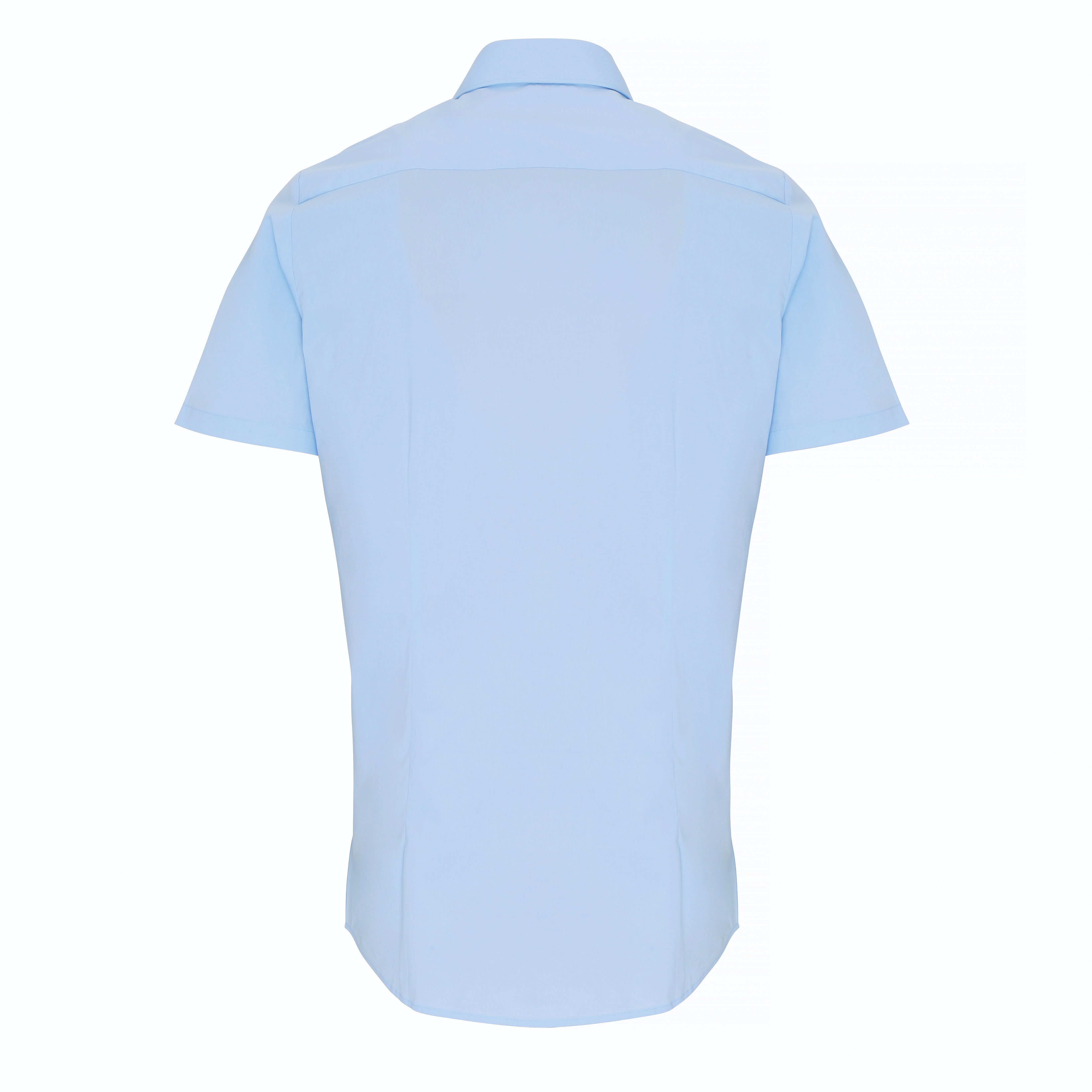 Premier Stretch Fit Cotton Poplin Short Sleeve Shirt