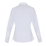 Premier Women's Stretch Fit Cotton Poplin Long Sleeve Blouse