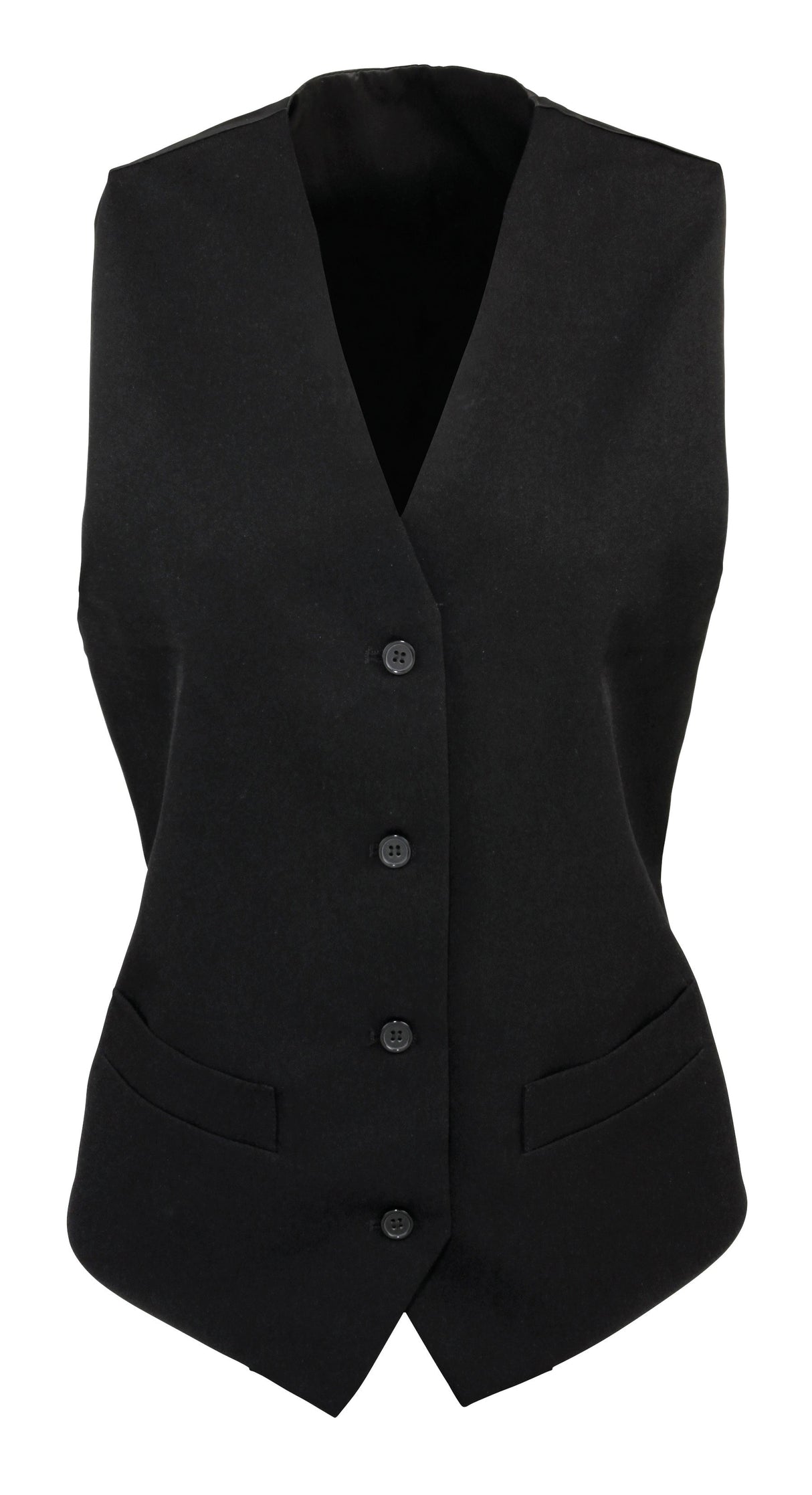 Premier Women's Lined Polyester Waistcoat