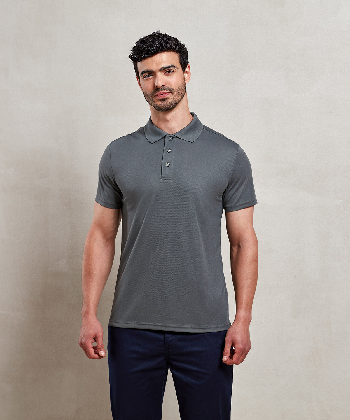 Premier Men's Spun Dyed Recycled Polo Shirt