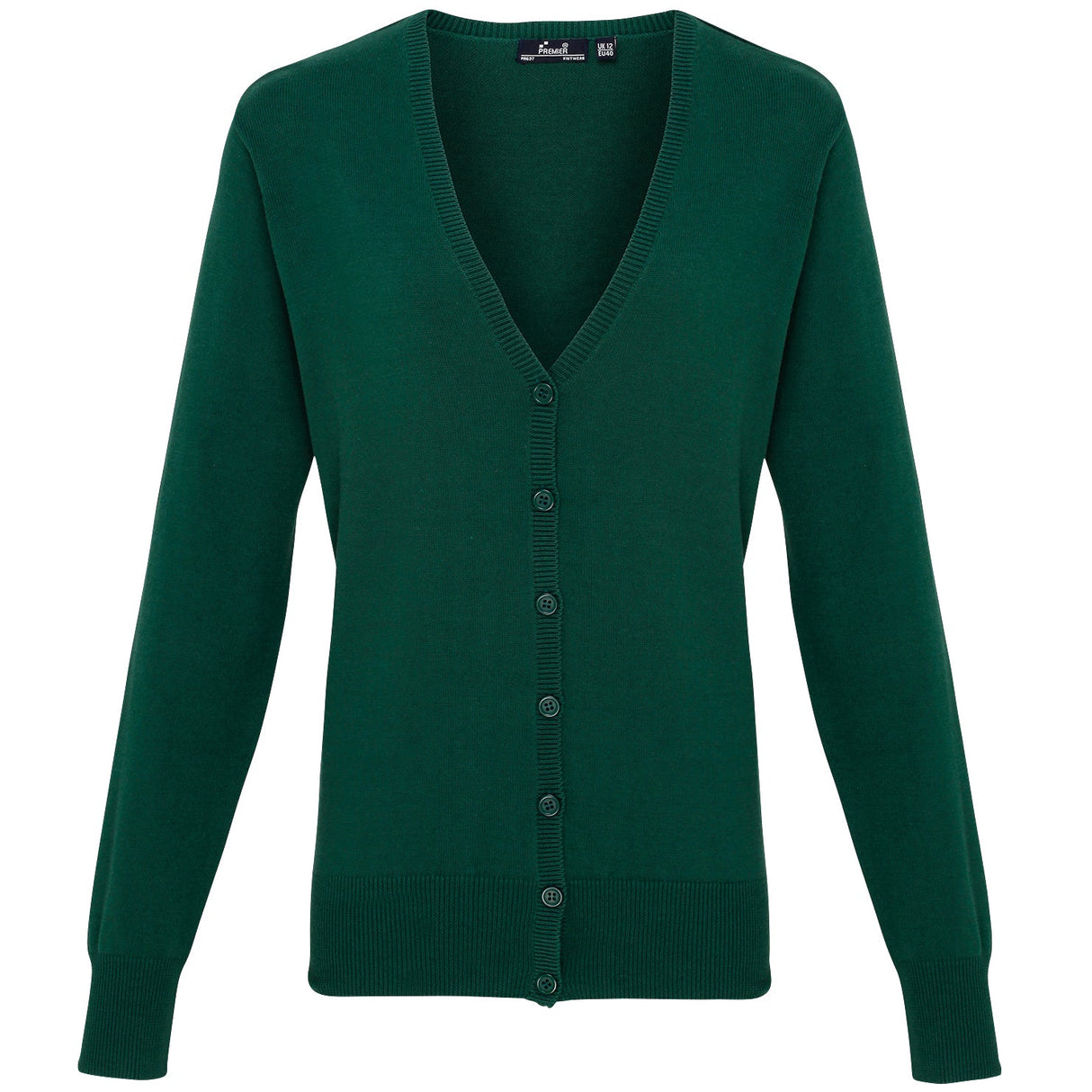 Premier Women's Button-Through Knitted Cardigan