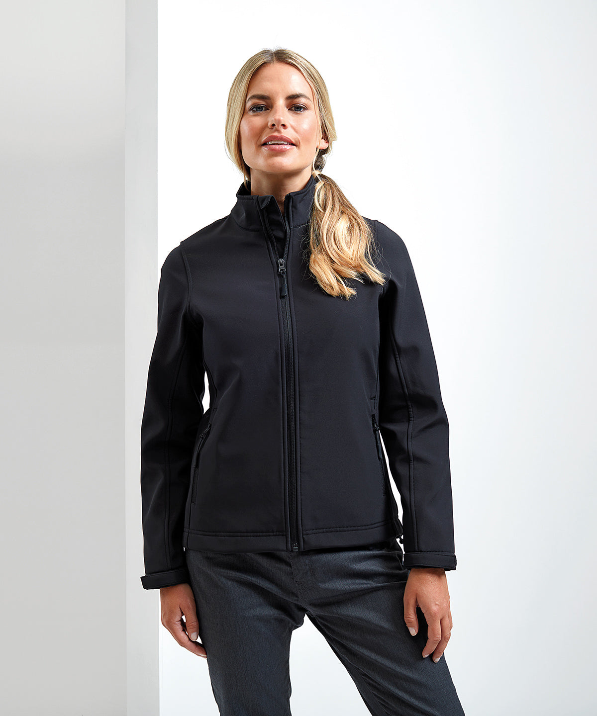 Premier Women's Windchecker® Printable And Recycled Softshell Jacket