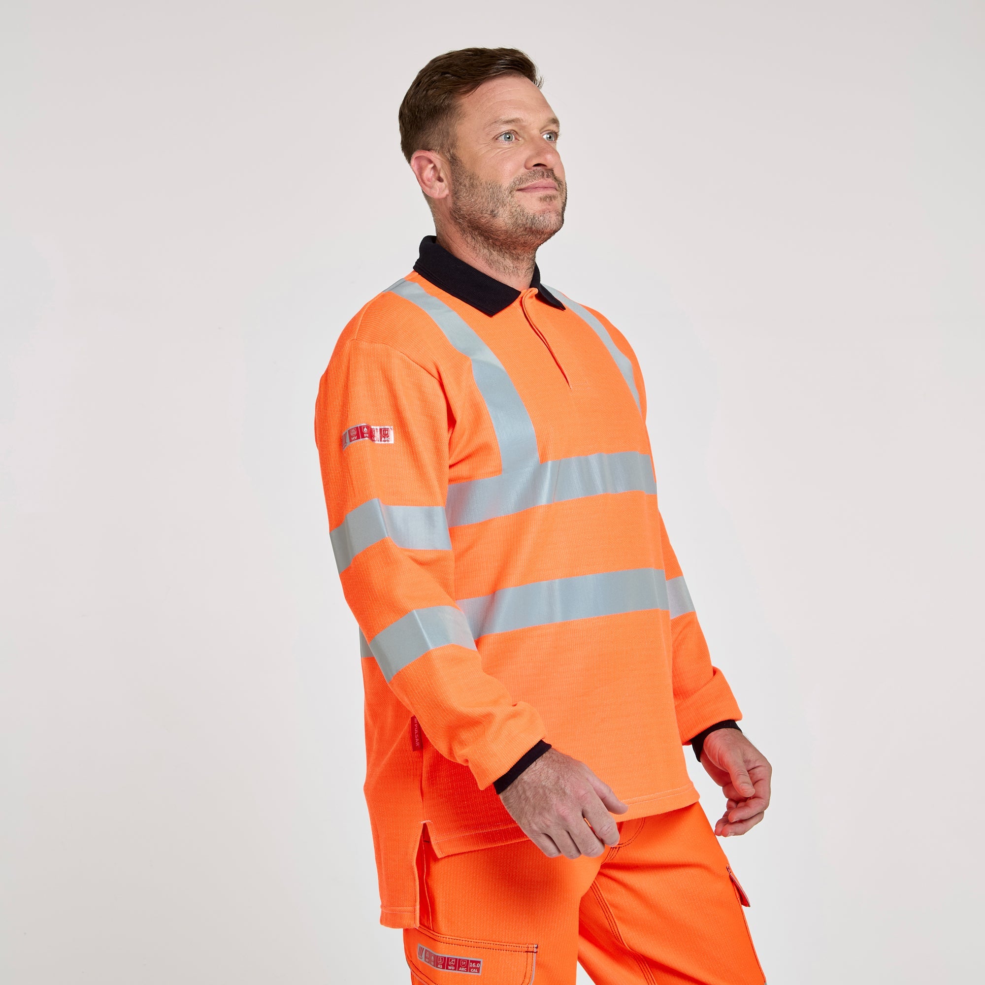 Electric ARC Polo Shirt Orange