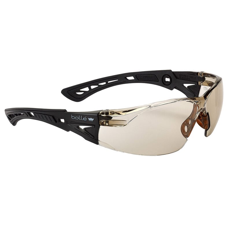 Bolle Safety Rush+ Bssi Spectacles Copper PC Lens
