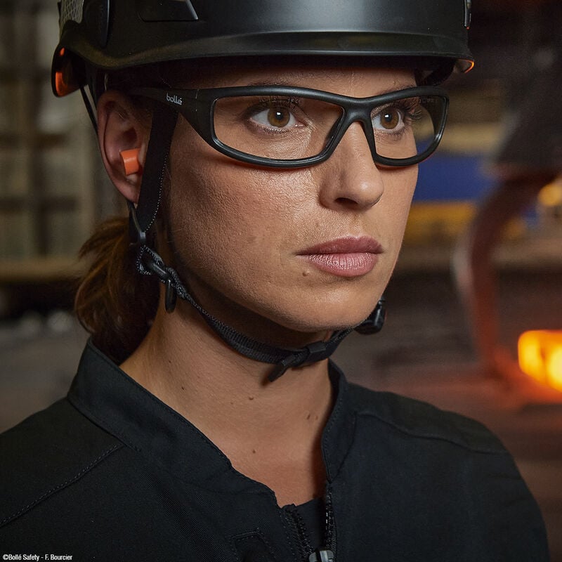 Bolle Safety Solis Spectacles Clear PC Lens