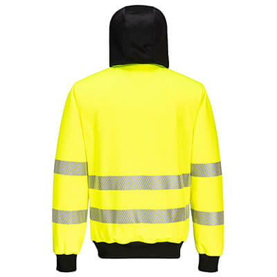 Portwest PW3 Hi-Vis Zip Hoodie