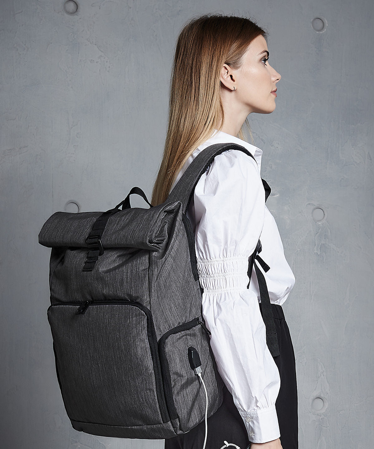 Quadra Q-Tech Charge Roll-Top Backpack