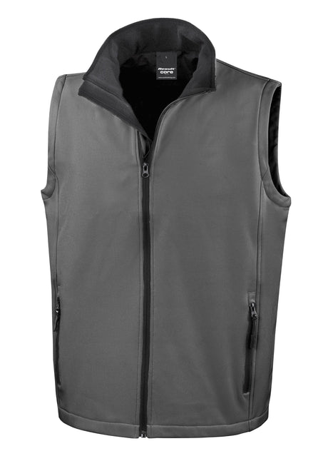 Result Core Printable Softshell Bodywarmer