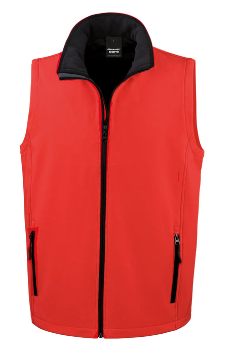 Result Core Printable Softshell Bodywarmer