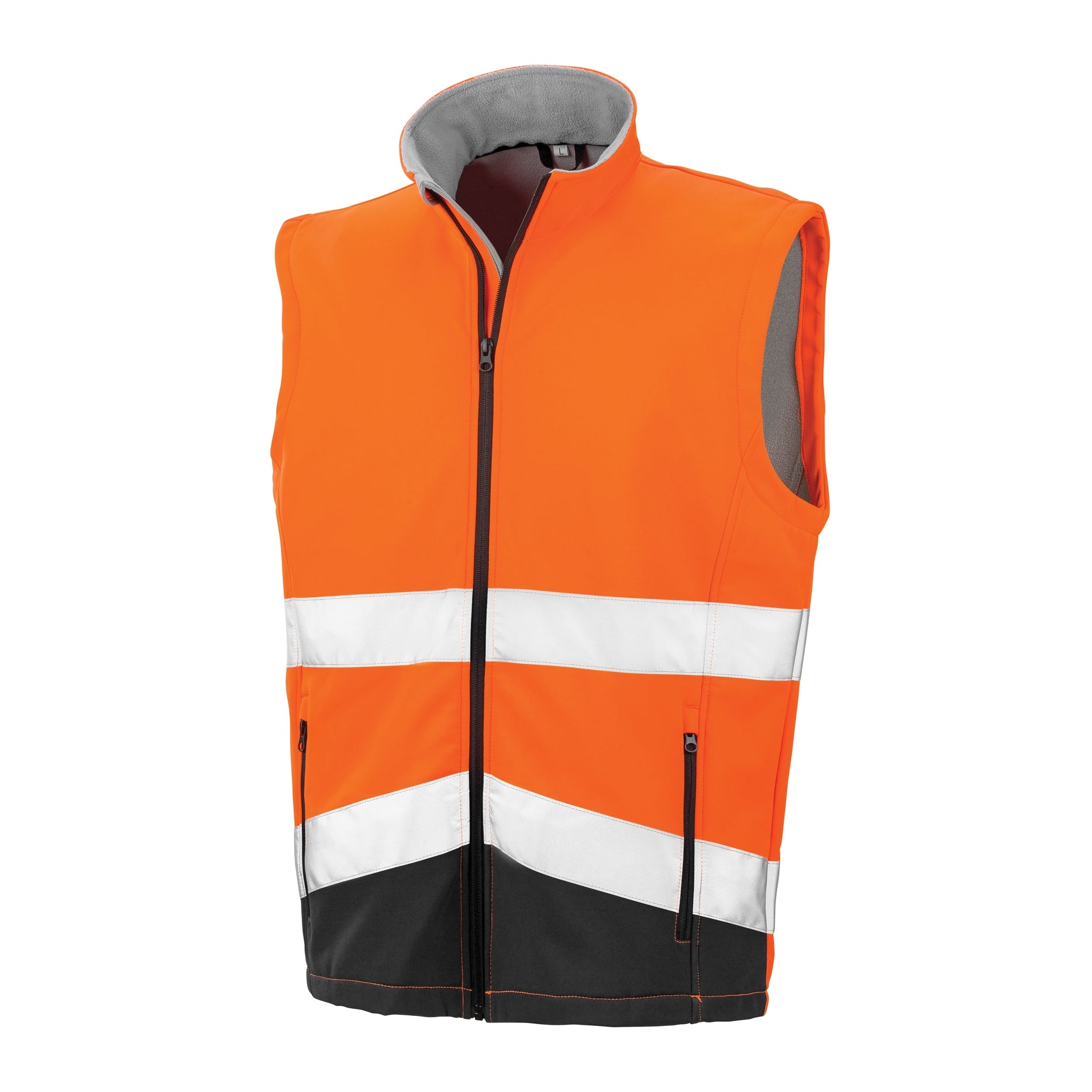 Result Safeguard Printable Safety Softshell Gilet