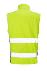 Result Safeguard Printable Safety Softshell Gilet