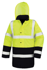 Result Core Motorway Two-Tone Safety Coat