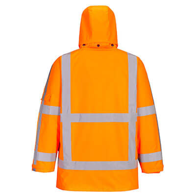 Portwest RWS Hi-Vis 3-in-1 Traffic Jacket #colour_orange